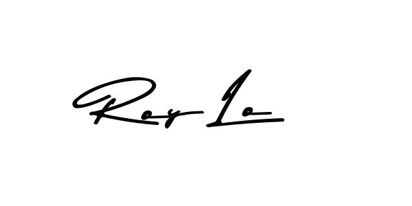 Design your own signature with our free online signature maker. With this signature software, you can create a handwritten (Asem Kandis PERSONAL USE) signature for name Roy Lo. Roy Lo signature style 9 images and pictures png
