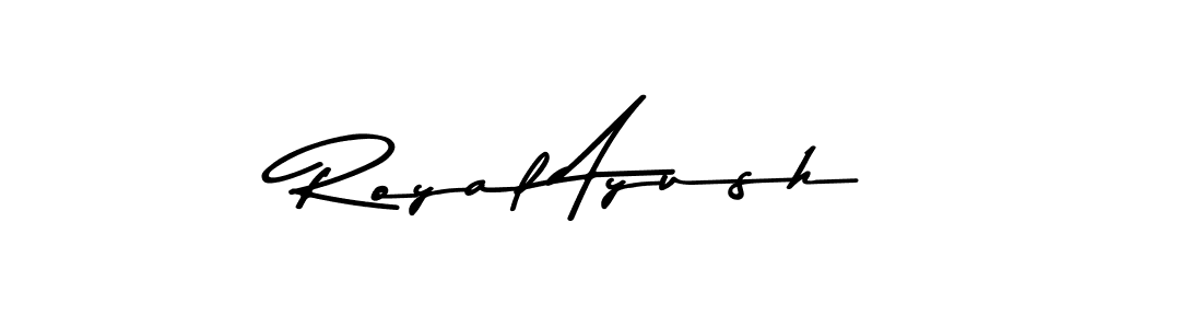 Make a beautiful signature design for name Royal Ayush. Use this online signature maker to create a handwritten signature for free. Royal Ayush signature style 9 images and pictures png