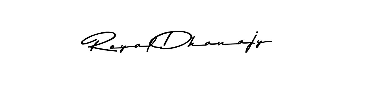 Once you've used our free online signature maker to create your best signature Asem Kandis PERSONAL USE style, it's time to enjoy all of the benefits that Royal Dhanajy name signing documents. Royal Dhanajy signature style 9 images and pictures png