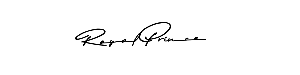 How to make Royal Prince name signature. Use Asem Kandis PERSONAL USE style for creating short signs online. This is the latest handwritten sign. Royal Prince signature style 9 images and pictures png