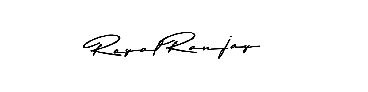 Similarly Asem Kandis PERSONAL USE is the best handwritten signature design. Signature creator online .You can use it as an online autograph creator for name Royal Ranjay. Royal Ranjay signature style 9 images and pictures png