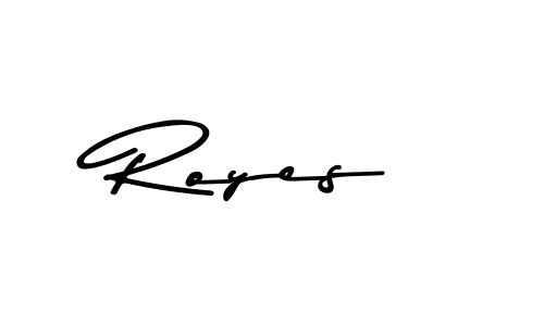 Royes stylish signature style. Best Handwritten Sign (Asem Kandis PERSONAL USE) for my name. Handwritten Signature Collection Ideas for my name Royes. Royes signature style 9 images and pictures png