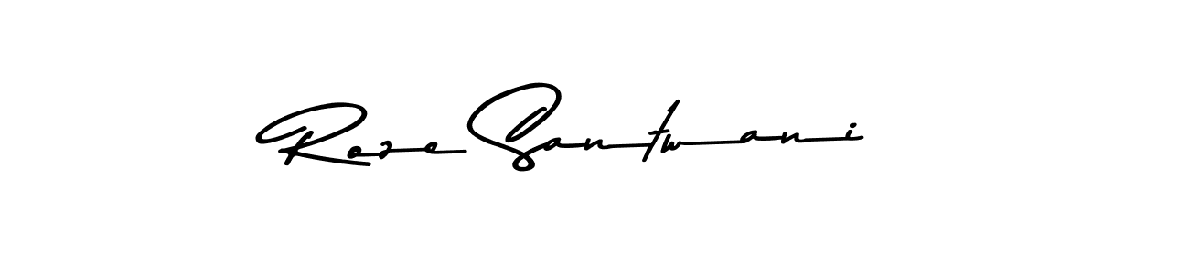 Similarly Asem Kandis PERSONAL USE is the best handwritten signature design. Signature creator online .You can use it as an online autograph creator for name Roze Santwani. Roze Santwani signature style 9 images and pictures png