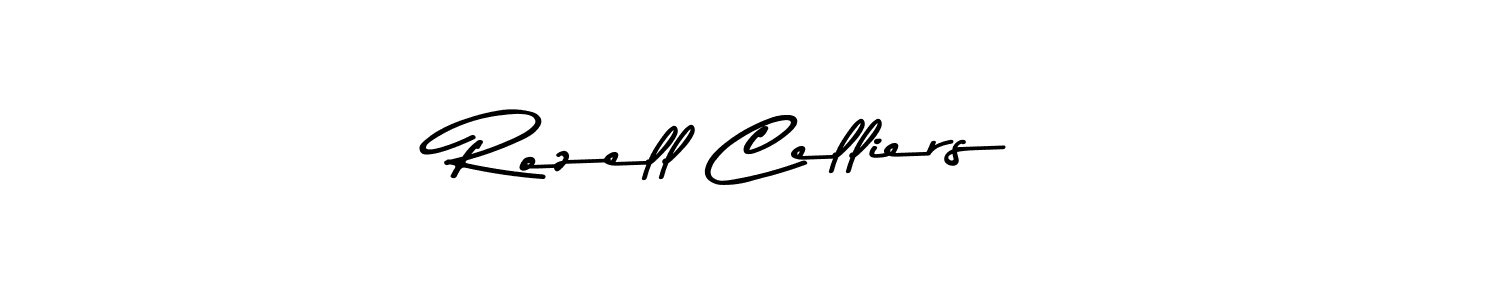 Design your own signature with our free online signature maker. With this signature software, you can create a handwritten (Asem Kandis PERSONAL USE) signature for name Rozell Celliers. Rozell Celliers signature style 9 images and pictures png