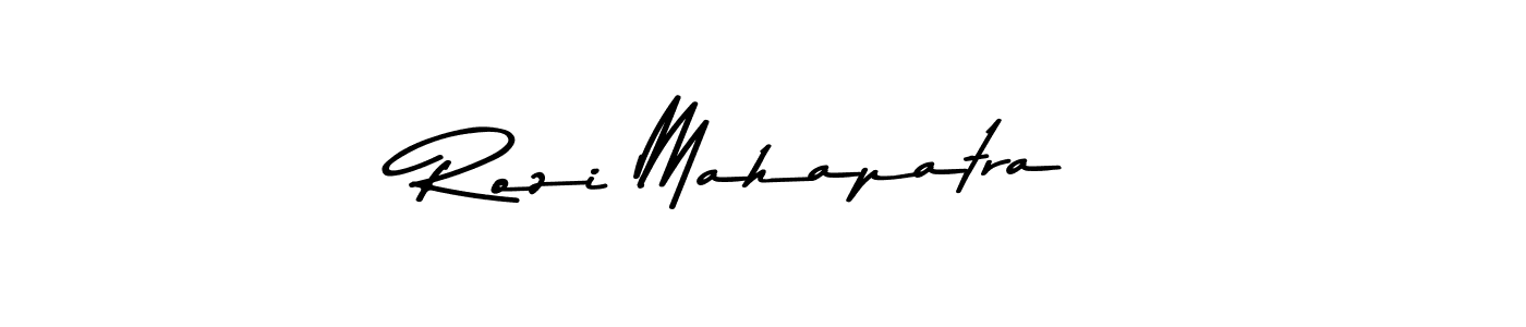 Also You can easily find your signature by using the search form. We will create Rozi Mahapatra name handwritten signature images for you free of cost using Asem Kandis PERSONAL USE sign style. Rozi Mahapatra signature style 9 images and pictures png