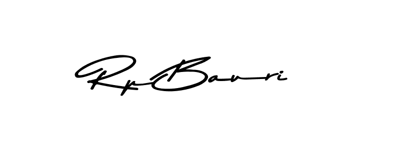 Make a beautiful signature design for name Rp Bauri. With this signature (Asem Kandis PERSONAL USE) style, you can create a handwritten signature for free. Rp Bauri signature style 9 images and pictures png