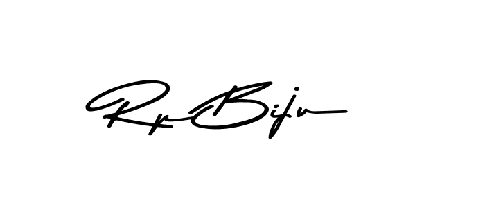 How to make Rp Biju name signature. Use Asem Kandis PERSONAL USE style for creating short signs online. This is the latest handwritten sign. Rp Biju signature style 9 images and pictures png