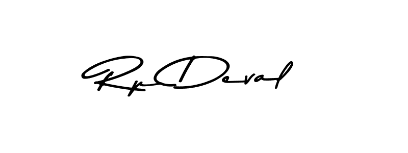 How to make Rp Deval signature? Asem Kandis PERSONAL USE is a professional autograph style. Create handwritten signature for Rp Deval name. Rp Deval signature style 9 images and pictures png