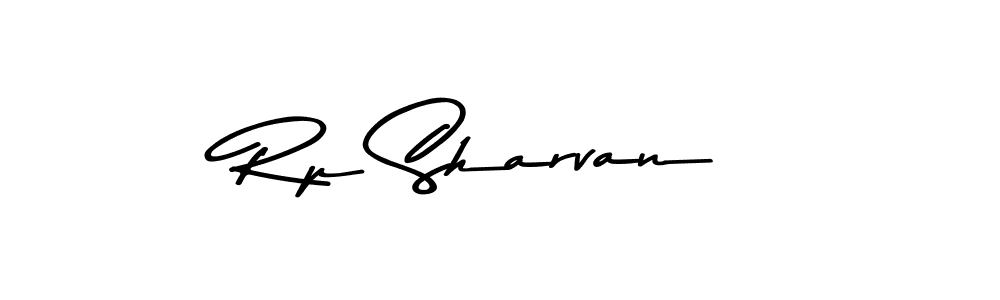 How to make Rp Sharvan name signature. Use Asem Kandis PERSONAL USE style for creating short signs online. This is the latest handwritten sign. Rp Sharvan signature style 9 images and pictures png