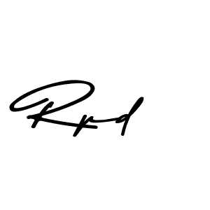 if you are searching for the best signature style for your name Rpd. so please give up your signature search. here we have designed multiple signature styles  using Asem Kandis PERSONAL USE. Rpd signature style 9 images and pictures png