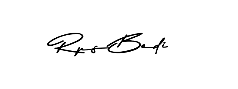 Make a short Rps Bedi signature style. Manage your documents anywhere anytime using Asem Kandis PERSONAL USE. Create and add eSignatures, submit forms, share and send files easily. Rps Bedi signature style 9 images and pictures png
