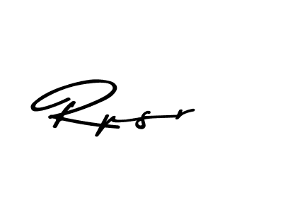 Make a beautiful signature design for name Rpsr. Use this online signature maker to create a handwritten signature for free. Rpsr signature style 9 images and pictures png