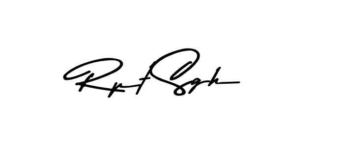 Design your own signature with our free online signature maker. With this signature software, you can create a handwritten (Asem Kandis PERSONAL USE) signature for name Rpt Sgh. Rpt Sgh signature style 9 images and pictures png