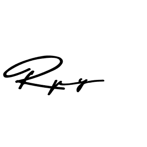 This is the best signature style for the Rpy name. Also you like these signature font (Asem Kandis PERSONAL USE). Mix name signature. Rpy signature style 9 images and pictures png