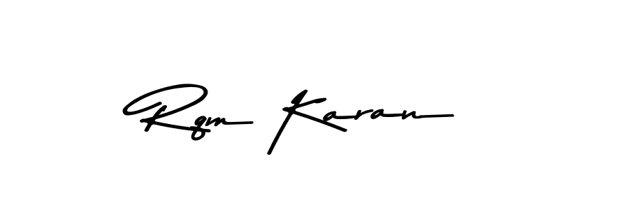 Make a short Rqm Karan signature style. Manage your documents anywhere anytime using Asem Kandis PERSONAL USE. Create and add eSignatures, submit forms, share and send files easily. Rqm Karan signature style 9 images and pictures png