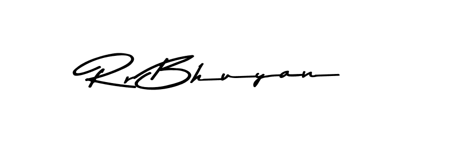 Similarly Asem Kandis PERSONAL USE is the best handwritten signature design. Signature creator online .You can use it as an online autograph creator for name Rr Bhuyan. Rr Bhuyan signature style 9 images and pictures png