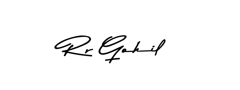 Similarly Asem Kandis PERSONAL USE is the best handwritten signature design. Signature creator online .You can use it as an online autograph creator for name Rr Gohil. Rr Gohil signature style 9 images and pictures png