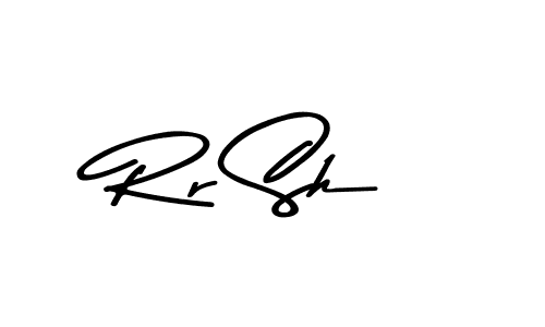 This is the best signature style for the Rr Sh name. Also you like these signature font (Asem Kandis PERSONAL USE). Mix name signature. Rr Sh signature style 9 images and pictures png