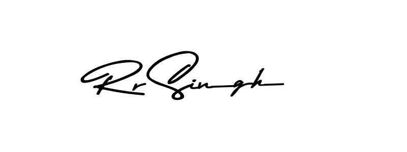 Create a beautiful signature design for name Rr Singh. With this signature (Asem Kandis PERSONAL USE) fonts, you can make a handwritten signature for free. Rr Singh signature style 9 images and pictures png