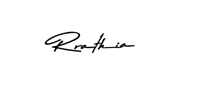 How to make Rrathia signature? Asem Kandis PERSONAL USE is a professional autograph style. Create handwritten signature for Rrathia name. Rrathia signature style 9 images and pictures png