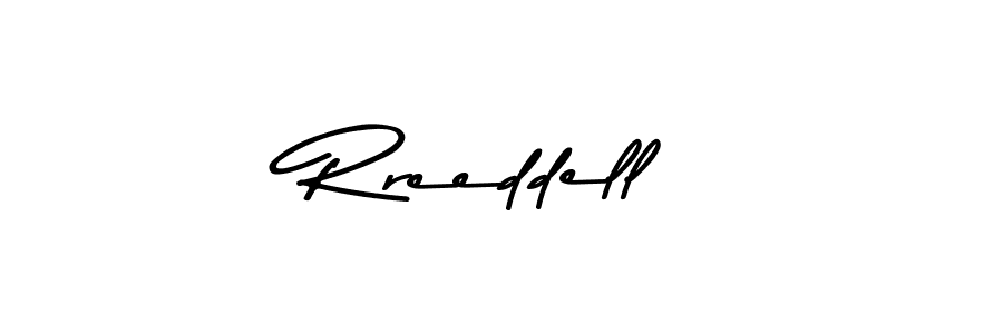 How to make Rreeddell name signature. Use Asem Kandis PERSONAL USE style for creating short signs online. This is the latest handwritten sign. Rreeddell signature style 9 images and pictures png