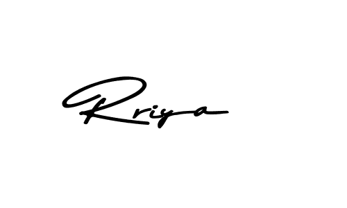 Create a beautiful signature design for name Rriya. With this signature (Asem Kandis PERSONAL USE) fonts, you can make a handwritten signature for free. Rriya signature style 9 images and pictures png