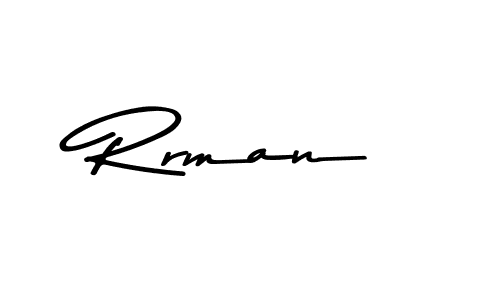 Make a beautiful signature design for name Rrman. Use this online signature maker to create a handwritten signature for free. Rrman signature style 9 images and pictures png