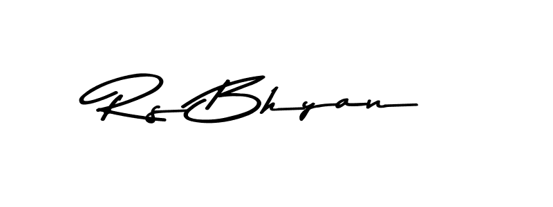 Once you've used our free online signature maker to create your best signature Asem Kandis PERSONAL USE style, it's time to enjoy all of the benefits that Rs Bhyan name signing documents. Rs Bhyan signature style 9 images and pictures png