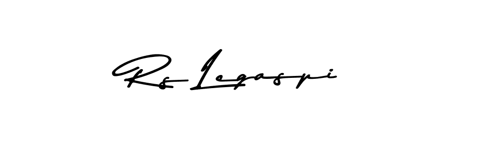 How to make Rs Legaspi signature? Asem Kandis PERSONAL USE is a professional autograph style. Create handwritten signature for Rs Legaspi name. Rs Legaspi signature style 9 images and pictures png