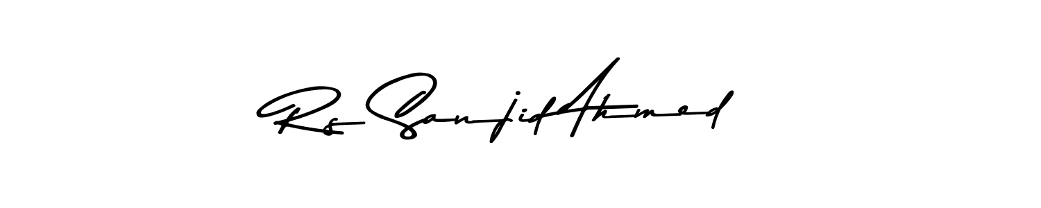 How to Draw Rs Sanjid Ahmed signature style? Asem Kandis PERSONAL USE is a latest design signature styles for name Rs Sanjid Ahmed. Rs Sanjid Ahmed signature style 9 images and pictures png