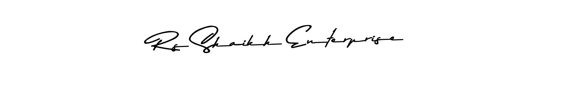 Also You can easily find your signature by using the search form. We will create Rs Shaikh Enterprise name handwritten signature images for you free of cost using Asem Kandis PERSONAL USE sign style. Rs Shaikh Enterprise signature style 9 images and pictures png