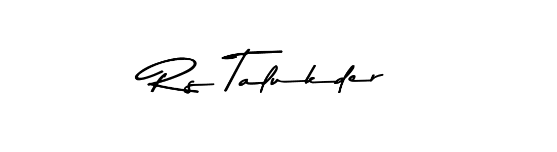 You should practise on your own different ways (Asem Kandis PERSONAL USE) to write your name (Rs Talukder) in signature. don't let someone else do it for you. Rs Talukder signature style 9 images and pictures png