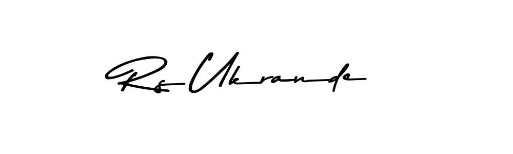 Check out images of Autograph of Rs Ukrande name. Actor Rs Ukrande Signature Style. Asem Kandis PERSONAL USE is a professional sign style online. Rs Ukrande signature style 9 images and pictures png
