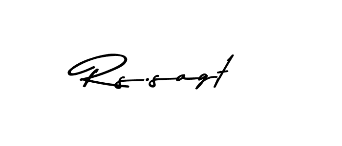 if you are searching for the best signature style for your name Rs.sagt. so please give up your signature search. here we have designed multiple signature styles  using Asem Kandis PERSONAL USE. Rs.sagt signature style 9 images and pictures png