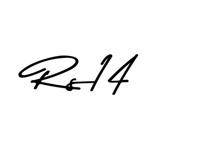 This is the best signature style for the Rs14 name. Also you like these signature font (Asem Kandis PERSONAL USE). Mix name signature. Rs14 signature style 9 images and pictures png