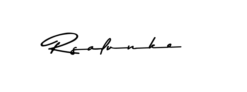 Once you've used our free online signature maker to create your best signature Asem Kandis PERSONAL USE style, it's time to enjoy all of the benefits that Rsalunke name signing documents. Rsalunke signature style 9 images and pictures png