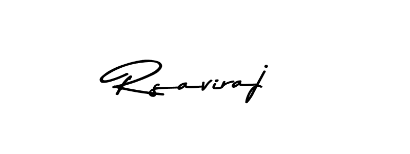 Rsaviraj stylish signature style. Best Handwritten Sign (Asem Kandis PERSONAL USE) for my name. Handwritten Signature Collection Ideas for my name Rsaviraj. Rsaviraj signature style 9 images and pictures png