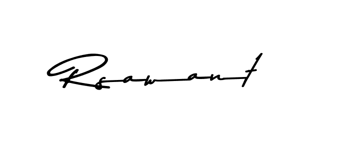 if you are searching for the best signature style for your name Rsawant. so please give up your signature search. here we have designed multiple signature styles  using Asem Kandis PERSONAL USE. Rsawant signature style 9 images and pictures png