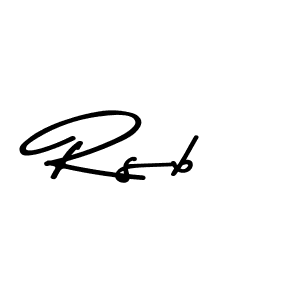 This is the best signature style for the Rsb name. Also you like these signature font (Asem Kandis PERSONAL USE). Mix name signature. Rsb signature style 9 images and pictures png