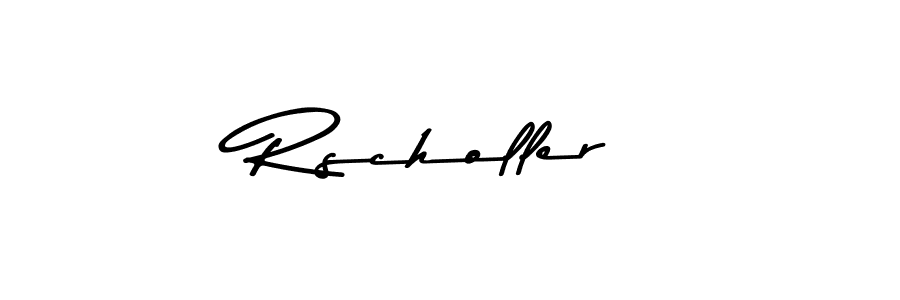 Also we have Rscholler name is the best signature style. Create professional handwritten signature collection using Asem Kandis PERSONAL USE autograph style. Rscholler signature style 9 images and pictures png