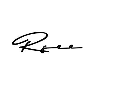 Also we have Rsee name is the best signature style. Create professional handwritten signature collection using Asem Kandis PERSONAL USE autograph style. Rsee signature style 9 images and pictures png