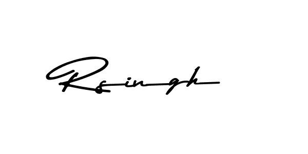 How to make Rsingh signature? Asem Kandis PERSONAL USE is a professional autograph style. Create handwritten signature for Rsingh name. Rsingh signature style 9 images and pictures png