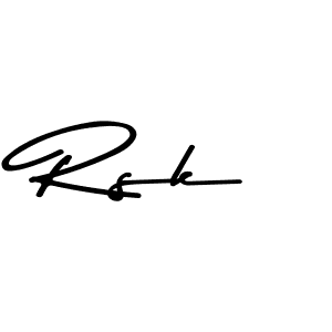 You should practise on your own different ways (Asem Kandis PERSONAL USE) to write your name (Rsk) in signature. don't let someone else do it for you. Rsk signature style 9 images and pictures png