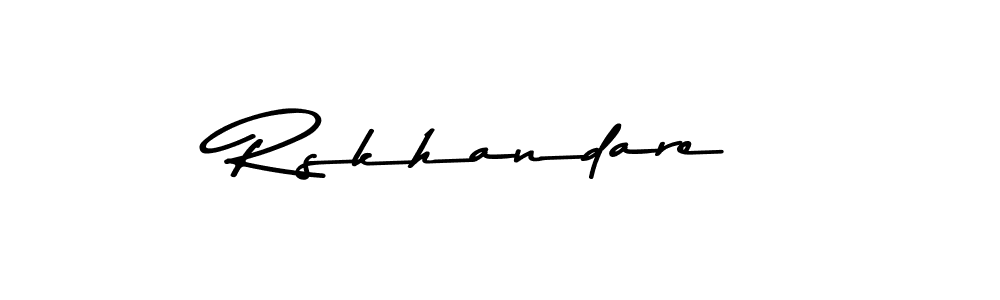 Make a beautiful signature design for name Rskhandare. Use this online signature maker to create a handwritten signature for free. Rskhandare signature style 9 images and pictures png