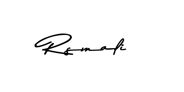 Here are the top 10 professional signature styles for the name Rsmali. These are the best autograph styles you can use for your name. Rsmali signature style 9 images and pictures png