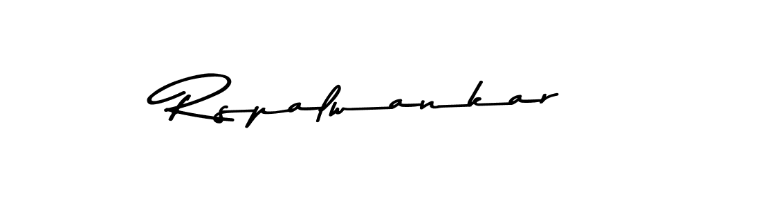 Also You can easily find your signature by using the search form. We will create Rspalwankar name handwritten signature images for you free of cost using Asem Kandis PERSONAL USE sign style. Rspalwankar signature style 9 images and pictures png