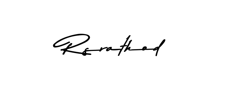 Rsrathod stylish signature style. Best Handwritten Sign (Asem Kandis PERSONAL USE) for my name. Handwritten Signature Collection Ideas for my name Rsrathod. Rsrathod signature style 9 images and pictures png