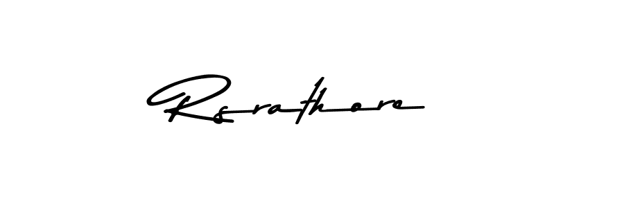 Design your own signature with our free online signature maker. With this signature software, you can create a handwritten (Asem Kandis PERSONAL USE) signature for name Rsrathore. Rsrathore signature style 9 images and pictures png