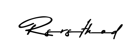 Make a beautiful signature design for name Rsrsthod. Use this online signature maker to create a handwritten signature for free. Rsrsthod signature style 9 images and pictures png