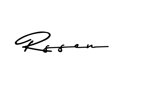 Make a beautiful signature design for name Rssen. Use this online signature maker to create a handwritten signature for free. Rssen signature style 9 images and pictures png